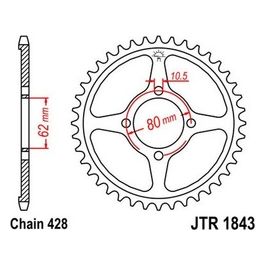 Jt Sprokets Corona Jt 1843 Z54 