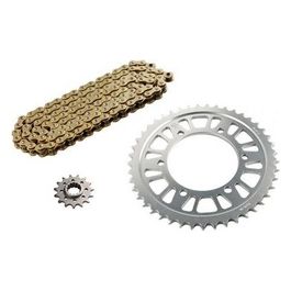 Rk Kit catena corona pignone Ducati 848 08-10 Parastrappi Non Incluso