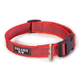 Collare per cani Color e Gray S - 2 cm|Circonferenza 27-42 cm Rosso