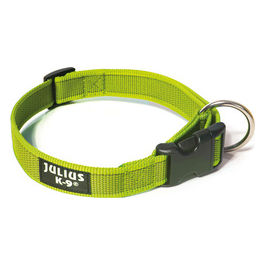 Collare per cani Color e Gray L - 2,5 cm|Circonferenza 39-65 cm Giallo Fluo