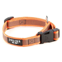 Collare per cani Color e Gray L - 2,5 cm|Circonferenza 39-65 cm Arancione