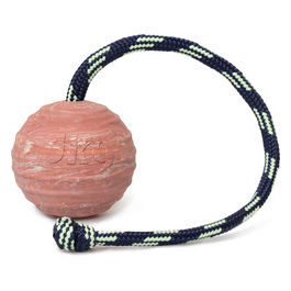 Palla in caucciu' con tirante nodato IDC Natural Rubber  7 cm Fant