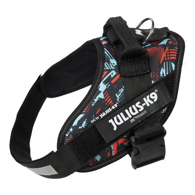 Julius-K9 Pettorina per cani IDC Powerharness Tg. 0 M - Tg. 0 (Circonferenza 58-76 cm Peso 14-25 Kg) Adventure Spirit