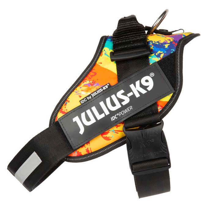 Julius-K9 Pettorina per cani IDC Powerharness Tg. 1 L - Tg. 1 (Circonferenza 63-85 cm Peso 23-30 Kg) Crazy