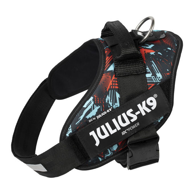 Julius-K9 Pettorina per cani IDC Powerharness Tg. 2 XL - Tg. 2 (Circonferenza 71-96 cm Peso 28-40 Kg) Adventure Spirit