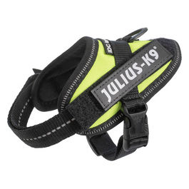 Pettorina per cani IDC Powerharness Tg. Baby 1 3XS - Tg. Baby 1 (Circonferenza 29-36 cm Peso 0,8-3 Kg) Giallo Fluo