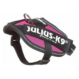 Pettorina per cani IDC Powerharness Tg. Baby 2 2XS - Tg. Baby 2 (Circonferenza 33-45 cm Peso 2-5 Kg) Rosa Scuro