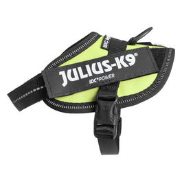 Pettorina per cani IDC Powerharness Tg. Baby 2 2XS - Tg. Baby 2 (Circonferenza 33-45 cm Peso 2-5 Kg) Giallo Fluo