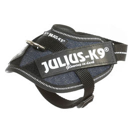 Pettorina per cani IDC Powerharness Tg. Baby 2 2XS - Tg. Baby 2 (Circonferenza 33-45 cm Peso 2-5 Kg) Jeans