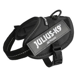 Pettorina per cani IDC Powerharness Tg. Baby 2 2XS - Tg. Baby 2 (Circonferenza 33-45 cm Peso 2-5 Kg) Nero