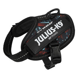 Pettorina per cani IDC Powerharness Tg. Baby 2 2XS - Tg. Baby 2 (Circonferenza 33-45 cm Peso 2-5 Kg) Adventure Spirit