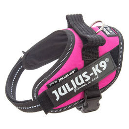 Pettorina per cani IDC Powerharness Tg. Mini-Mini XS - Tg. Mini Mini (Circonferenza 40-53 cm Peso 4-7 Kg) Rosa Scuro