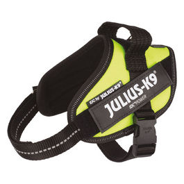 Pettorina per cani IDC Powerharness Tg. Mini-Mini XS - Tg. Mini Mini (Circonferenza 40-53 cm Peso 4-7 Kg) Giallo Fluo