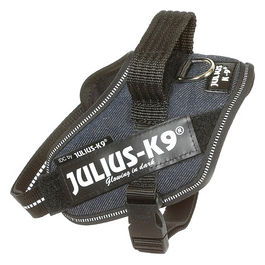 Pettorina per cani IDC Powerharness Tg. Mini-Mini XS - Tg. Mini Mini (Circonferenza 40-53 cm Peso 4-7 Kg) Jeans