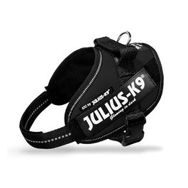 Pettorina per cani IDC Powerharness Tg. Mini-Mini XS - Tg. Mini Mini (Circonferenza 40-53 cm Peso 4-7 Kg) Nero