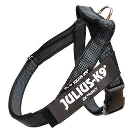 Pettorina per cani IDC Color e Gray belt harness Tg. Mini-mini e Mini XS - Tg. Mini Mini (Circonferenza 40-53 cm Peso 4-7 Kg) Nero
