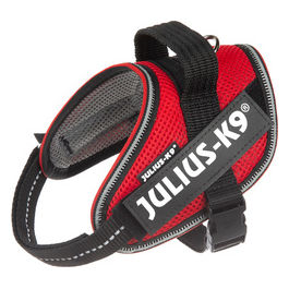 Pettorina estiva per cani IDC Powair XS - (Circonferenza 40-53 cm Peso 4-7 Kg) Rosso