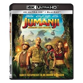 Jumanji: Benvenuti Nella Giungla 4K UHD  Blu-Ray