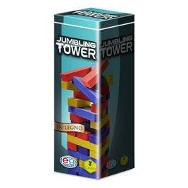 Jumbling Tower A Colori In Legno
