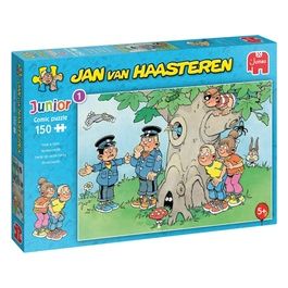 Jan van Haasteren Junior Hide e Seek 150 Pezzi Puzzle Fumetti