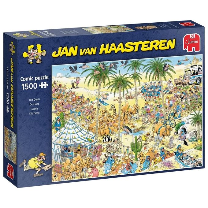 Jumbo Jan van Haasteren The Oase 1500 Pezzi Puzzle