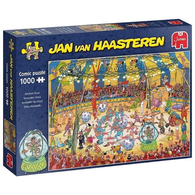 Jumbo Jan van Haasteren Acrobate Circus 1000 Pezzi Puzzle