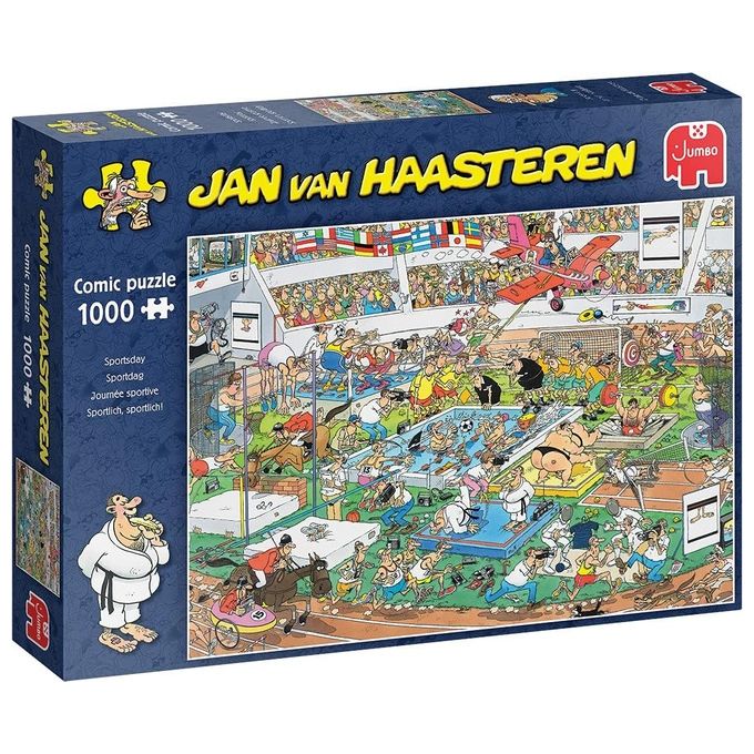 Image of Jumbo Jan van Haasteren Sportivo. Sportivo! 1000 Pezzi Puzzle