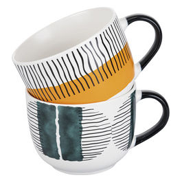 Jumbo mug in new bone china 520 ml, Venice Lido