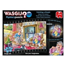 Jumbo Wasgij Mystery 17 Catching a Break Puzzle 1000 Pezzi Puzzle