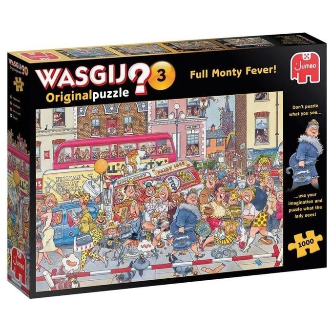 Jumbo Wasgij Original 3- 3 Full Monty Fever 1000 Pezzi Puzzle