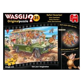 Jumbo Wasgij Original 31 Safari Surprise 1000 Pezzi Puzzle