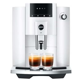 E4 Piano White - Macchina da caffè automatica, 1,9 L, 15 bar, 1450 W, macinacaffè Aroma Professional, infusione 3D, display a simboli, Bianco