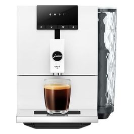 ENA 4 Full Nordic White - Macchina da caffè automatica, 1,1 L, 15 bar, 1450 W, 4 specialità, macinacaffè Aroma G3, display a simboli, Bianco