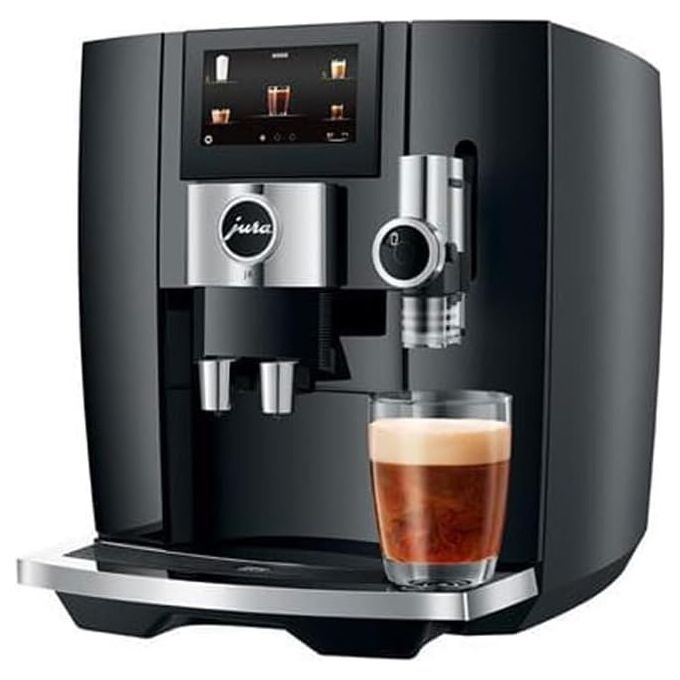 Image of JURA J8 Piano nero - Macchina da caffe' automatica, 1,9 L, 15 bar, 1450 W, 31 specialita', macinacaffe' P.A.G.2+, Sweet Foam, display touch da 4,3'', Nero