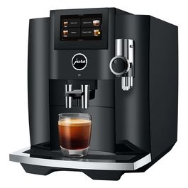 S8 Piano Black - Macchina da caffè automatica, 1,9 L, 15 bar, 1450 W, 27 specialità, macinacaffè Professional Aroma Grinder, display touch da 4,3'', funzione Sweet Foam, Nero