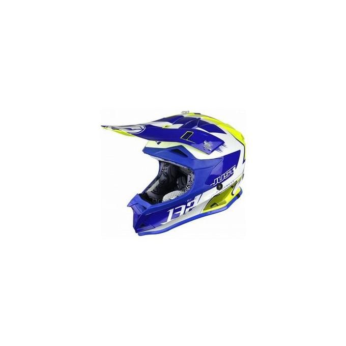 Bianco Casco Motocross J32 Just 1 Helmets XS