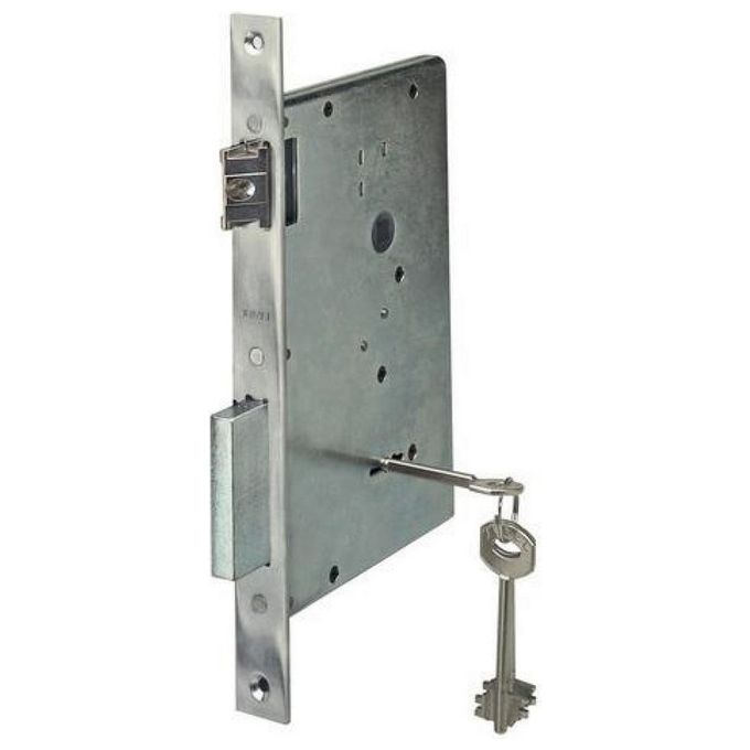Juwel 1016 Serratura Doppia Mappa Da Infilare Laterale E 60 Scrocco Catenaccio 4 Mandate Ambidestra Kd