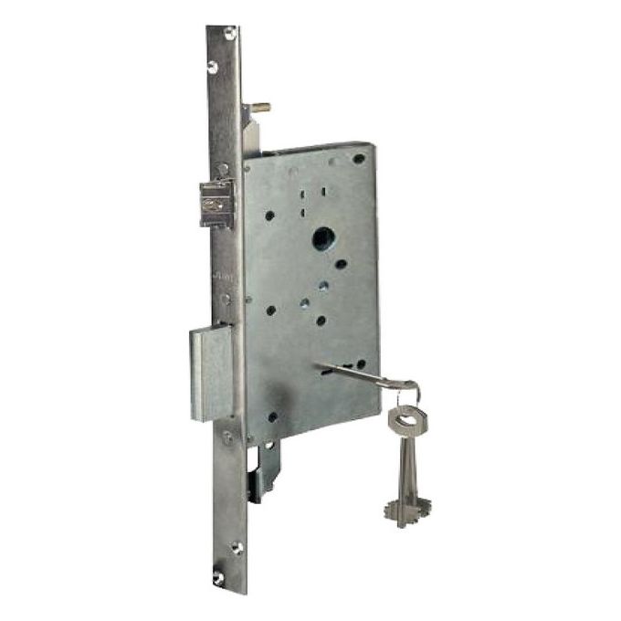 Juwel 1037 Serratura Doppia Mappa Da Infilare Triplice E 70 Scrocco Catenaccio 4 Mandate Ambidestra Kd