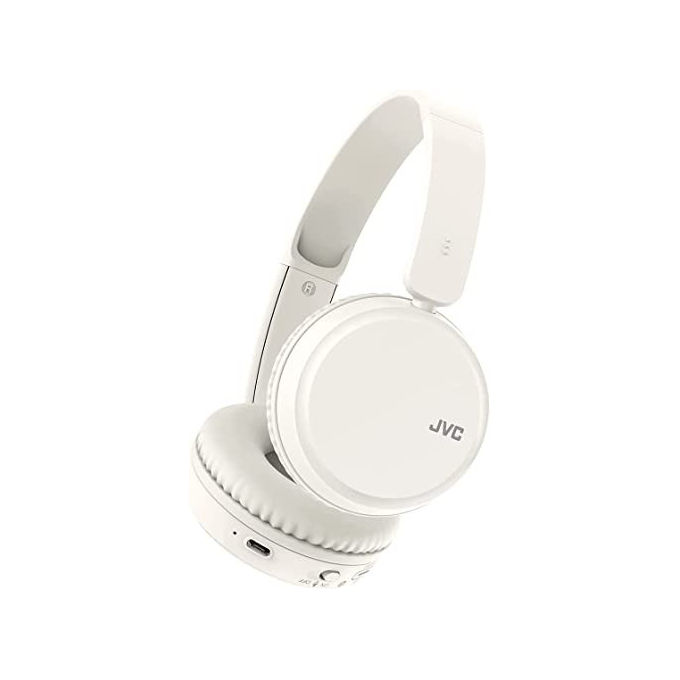 JVC Cuffie Bluetooth On Ear HA-Z37W Deep Bass 35 Ore di Riproduzione Pieghevoli