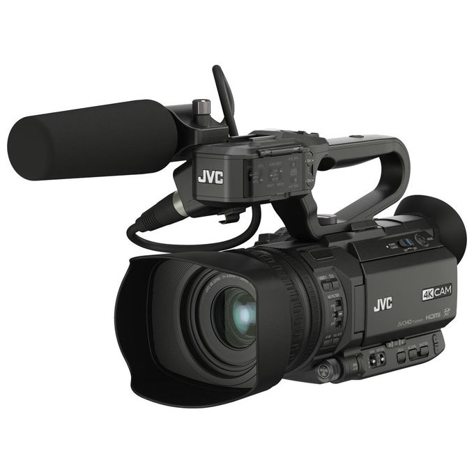 Jvc GY-HM250E Videocamera 124Mp Cmos Nero 4K Ultra Hd