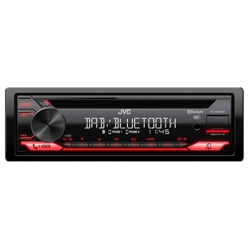 Jvc KD-DB622BT Ricevitore Multimediale per Auto Nero 200W Bluetooth