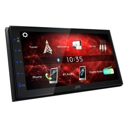 JVC KW-M27DBT Ricevitore Multimediale per Auto Nero 180W Bluetooth