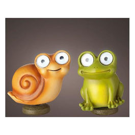 Segnapassi Solare Assortito con Luce LED