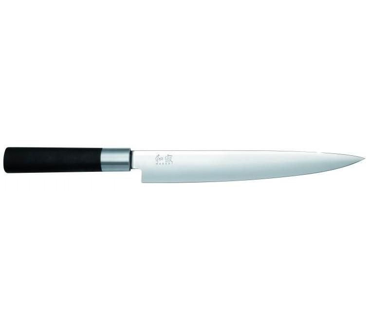 Coltello da cucina (23 cm) Kai Wasabi Black —