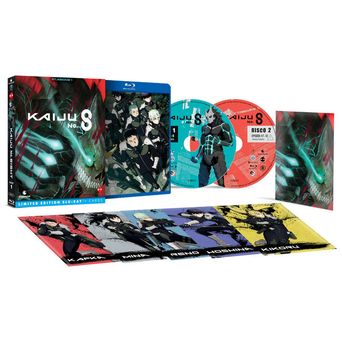 Anime Factory, Kaiju No.8 Stagione 1, Blu-ray, Limited Edition