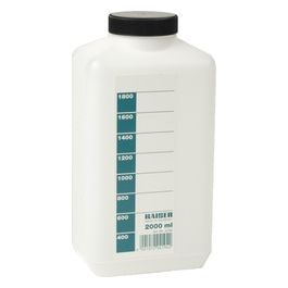 Kaiser Fototechnik Chemical Storage Bottle 2000ml Bianco