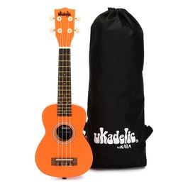 Wood Ukadelic Marmalade Ukulele Soprano Strumento Musicale con Design Colorato e Materiali di Qualità per un Suono Unico