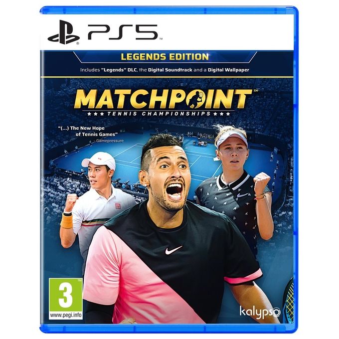 Kalypso Videogioco Matchpoint Tennis Championship Legend per PlayStation 5