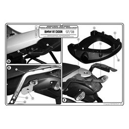 [ComeNuovo] Kappa KZ688 Kit attacchi BMW R R 1200 06-10