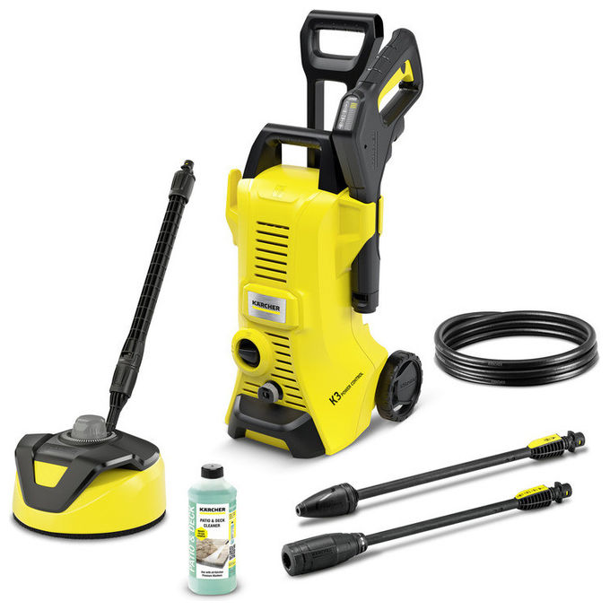 Karcher idropulitrice k 3 power control home t 5 120 bar 380 l-h app integrata kit home